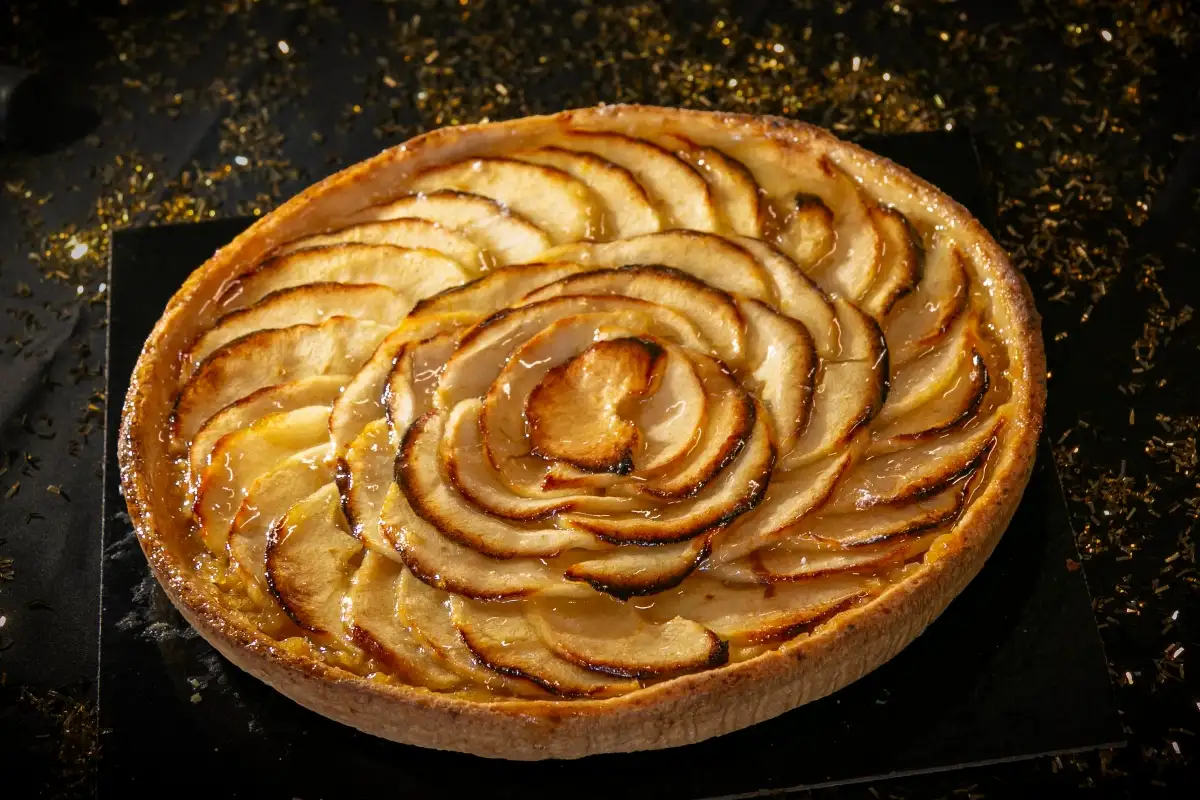 Tarte aux pommes normandes
