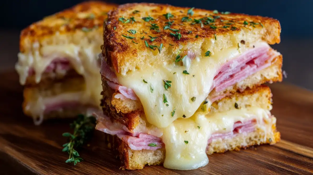 Croque Monsieur Chavignol / jambon