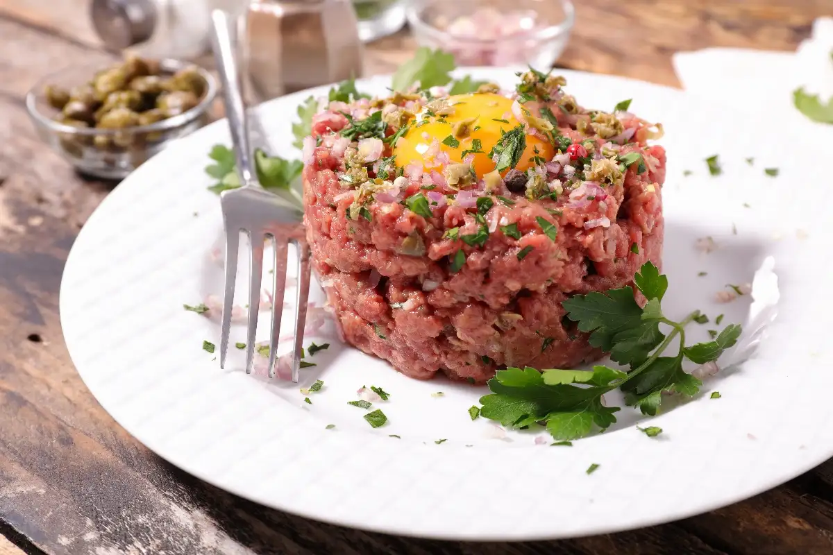 Tartare de bœuf